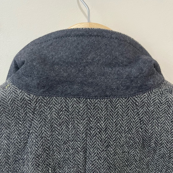 J.Crew Hack-ing Herringbone Blazer Grey Size 4 - Picture 11 of 11